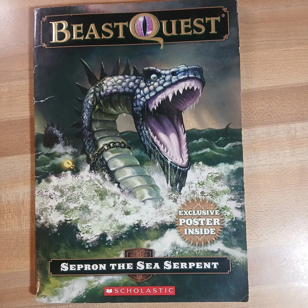 Scholastic Beast Quest: Sepron the Sea Serpent - Green and Purple Adventure Book
